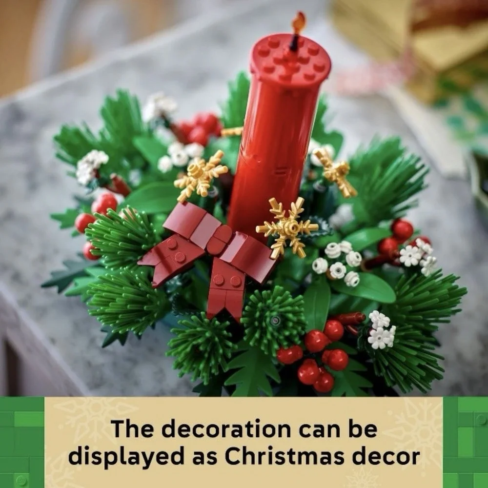 LEGO 40743 Christmas Holiday Table Decoration Candle Centerpiece Sealed NEW‎